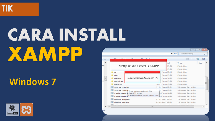 Cara Instal XAMPP for Windows